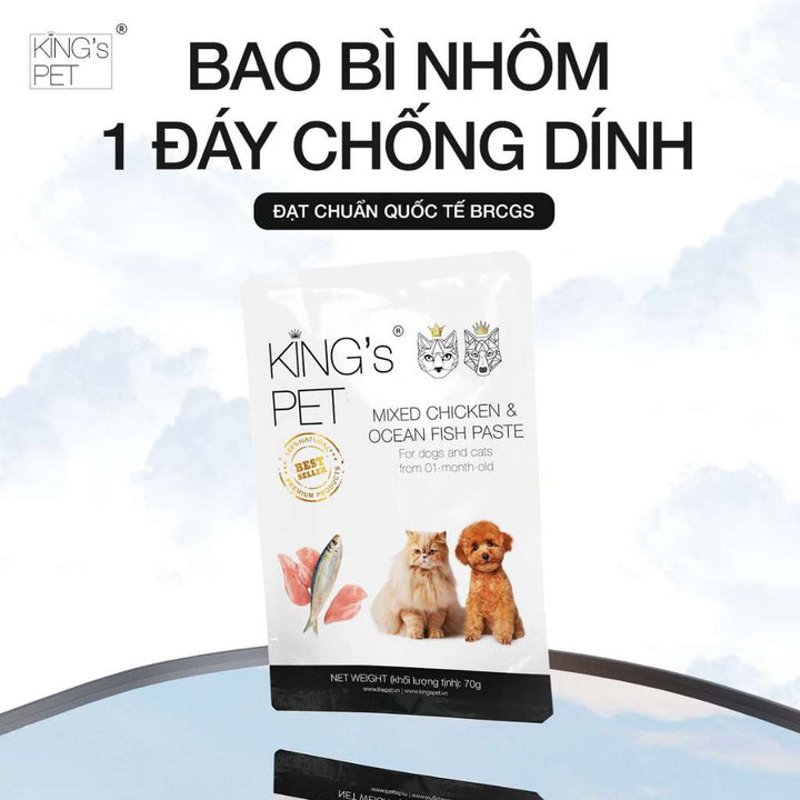 Pate King's Pet Chó Mèo Mọi Lứa Tuổi Gói 70G