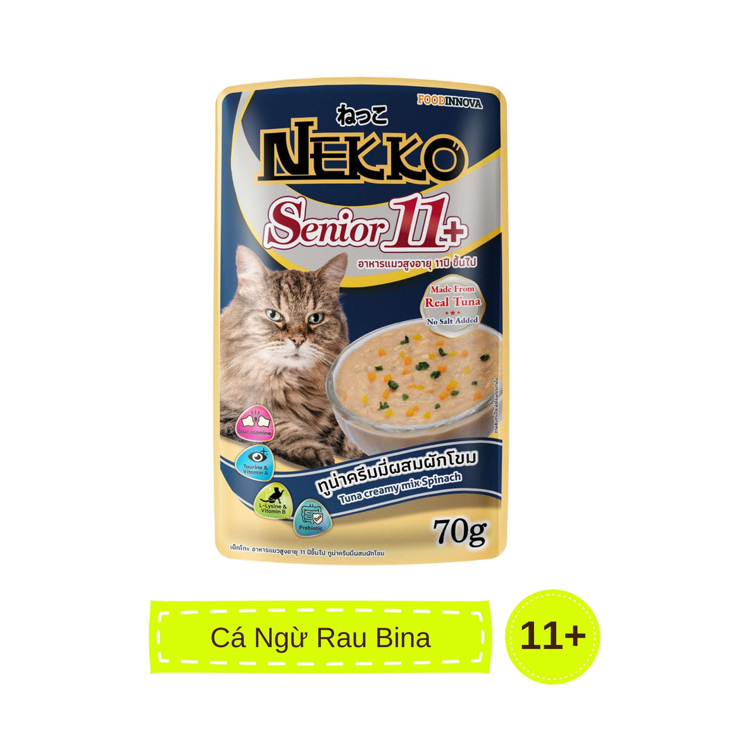Pate mèo trưởng thành Nekko, Thái Lan, gói 70g | Pet's Warehouse