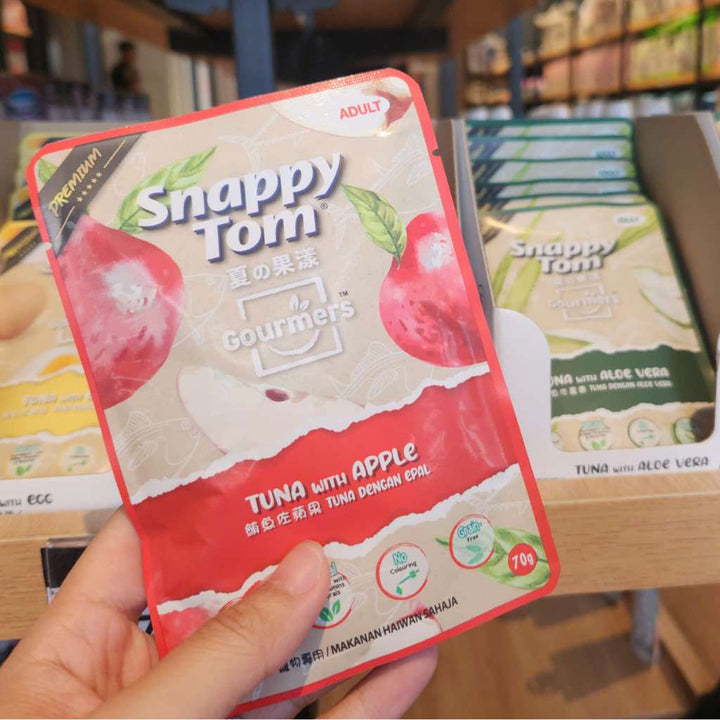 Pate Snappy Tom Trái Cây Mèo Gói 70G