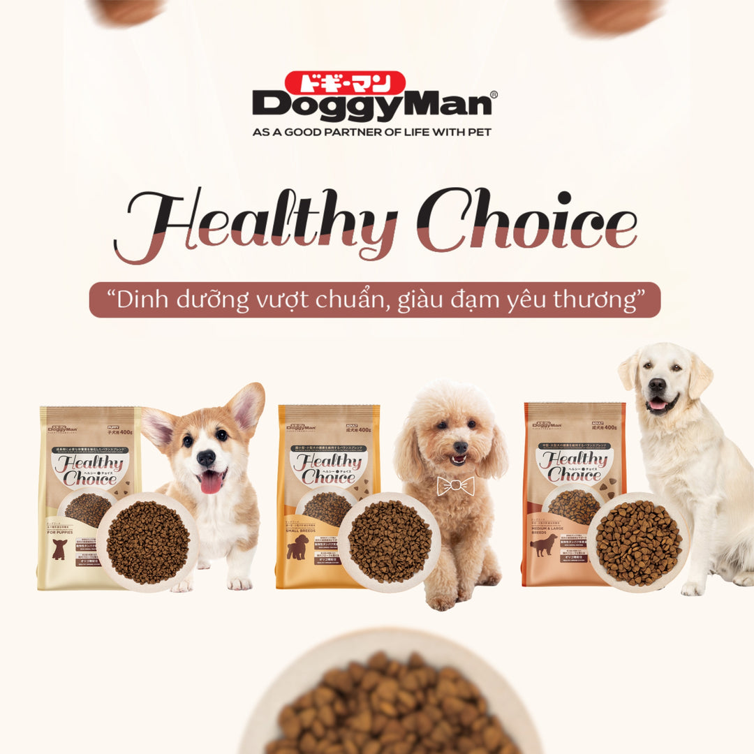 Hạt Healthy Choice DoggyMan Cho Chó, Túi 400G