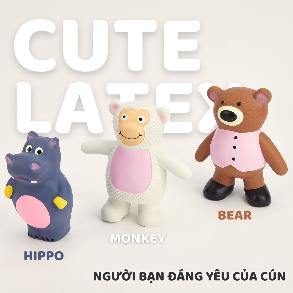 Đồ Chơi Fofos Thú Cao Su Latex Chó