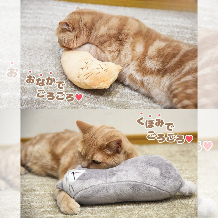 Gối Ôm Bằng Bông Hình Mèo CattyMan Cho Mèo, Mềm Mại & Dễ Thương