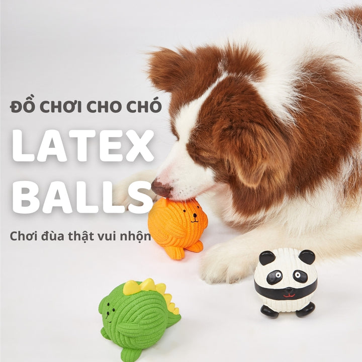Đồ Chơi Fofos Banh Cao Su Latex Chó