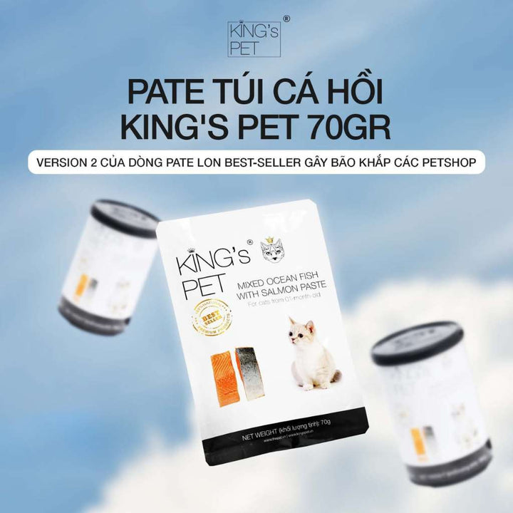 Pate King's Pet Chó Mèo Mọi Lứa Tuổi Gói 70G