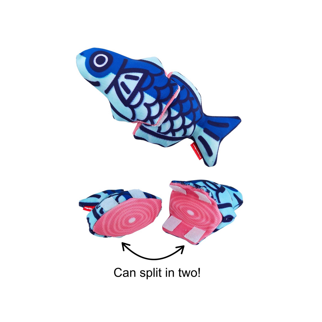 Đồ Chơi Gặm DoggyMan 3D Hình Cá, Hình Thịt, Cho Chó Mèo