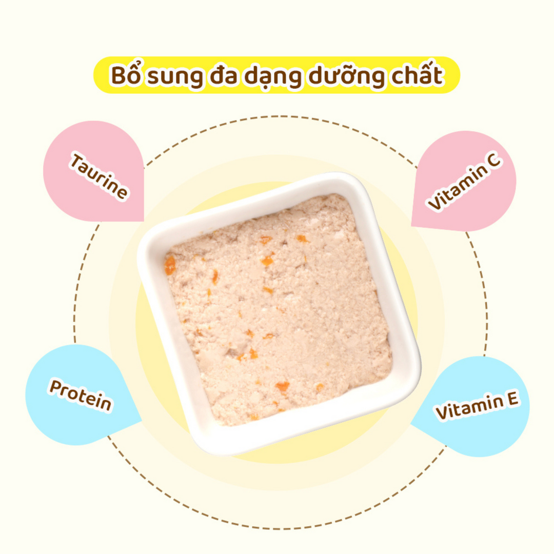 Pate Sốt Kem DoggyMan Cho Chó, Gói 70g, Có Mix Vị