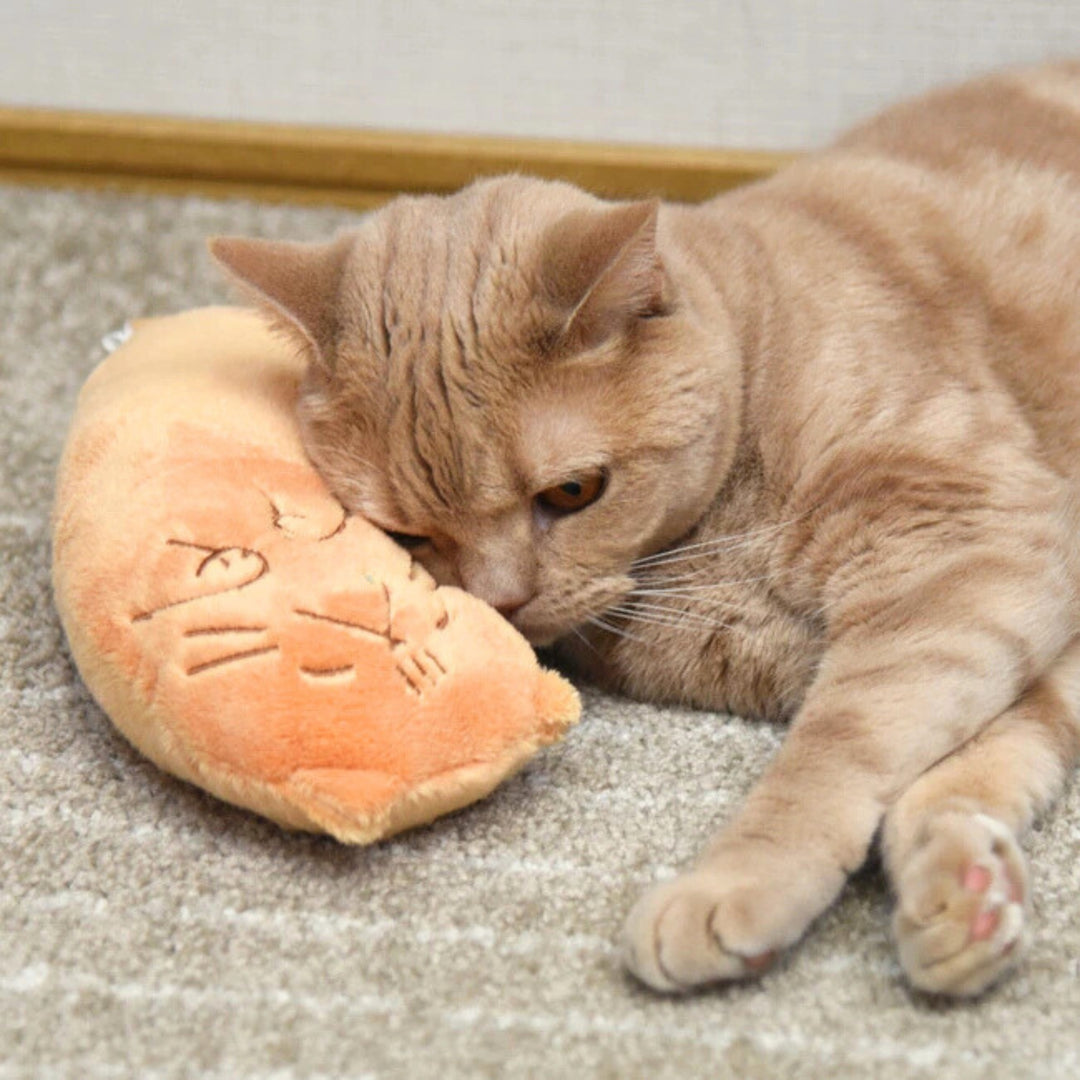 Gối Ôm Bằng Bông Hình Mèo CattyMan Cho Mèo, Mềm Mại & Dễ Thương