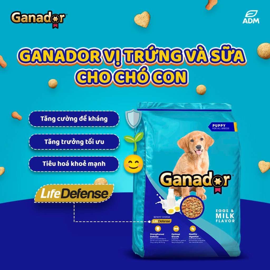 Hạt Ganador cho chó mọi lứa tuổi, nhiều vị, 3kg | Pet's Warehouse