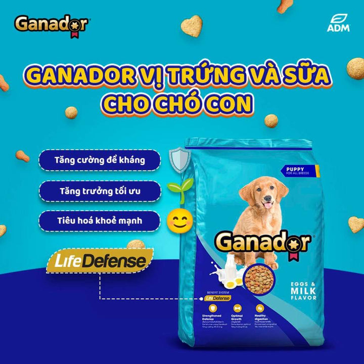 Hạt Ganador cho chó mọi lứa tuổi, nhiều vị, 3kg | Pet's Warehouse