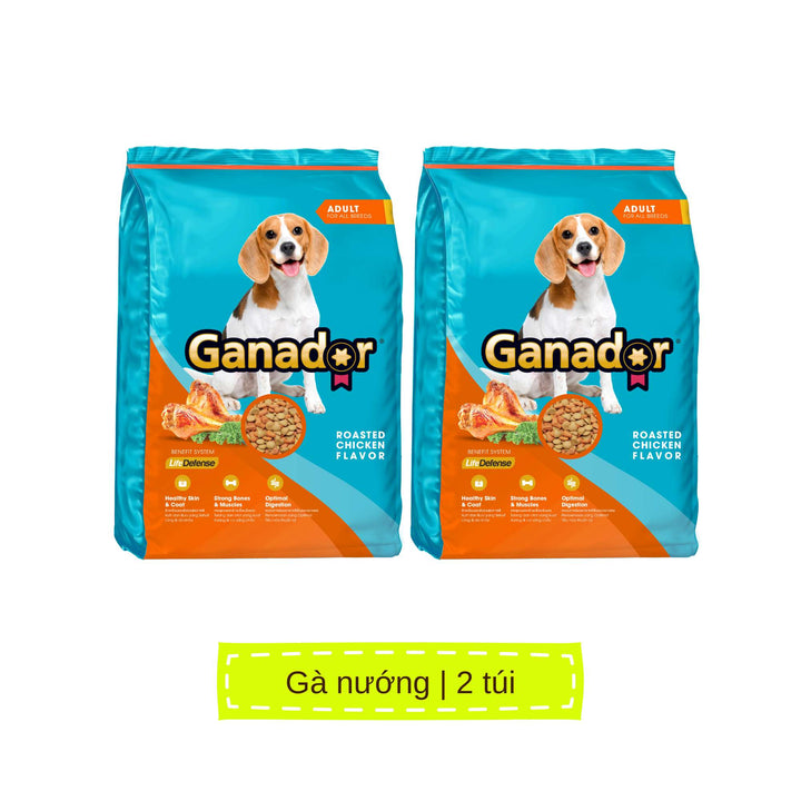 Hạt Ganador cho chó mọi lứa tuổi, nhiều vị, 3kg | Pet's Warehouse