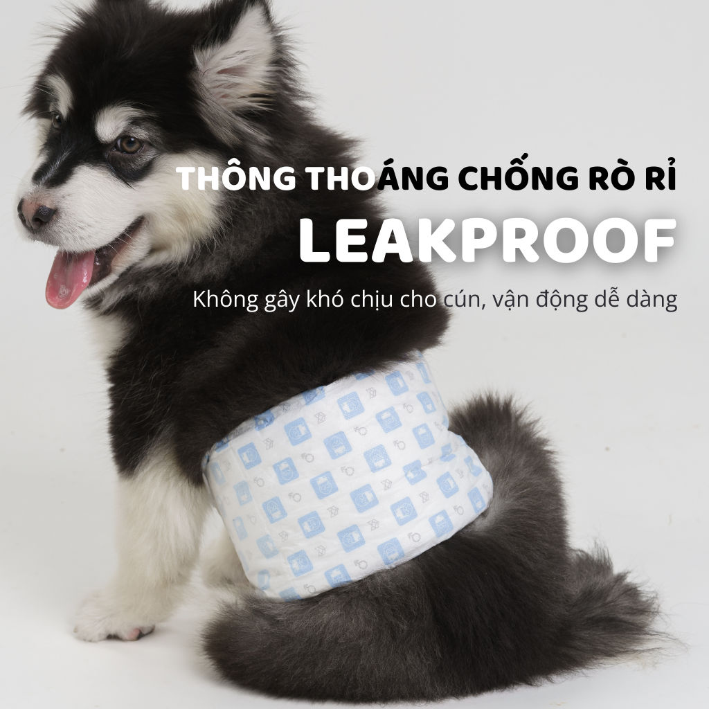 Tã Quần Fofos Chó Cái Mọi Lứa Tuổi