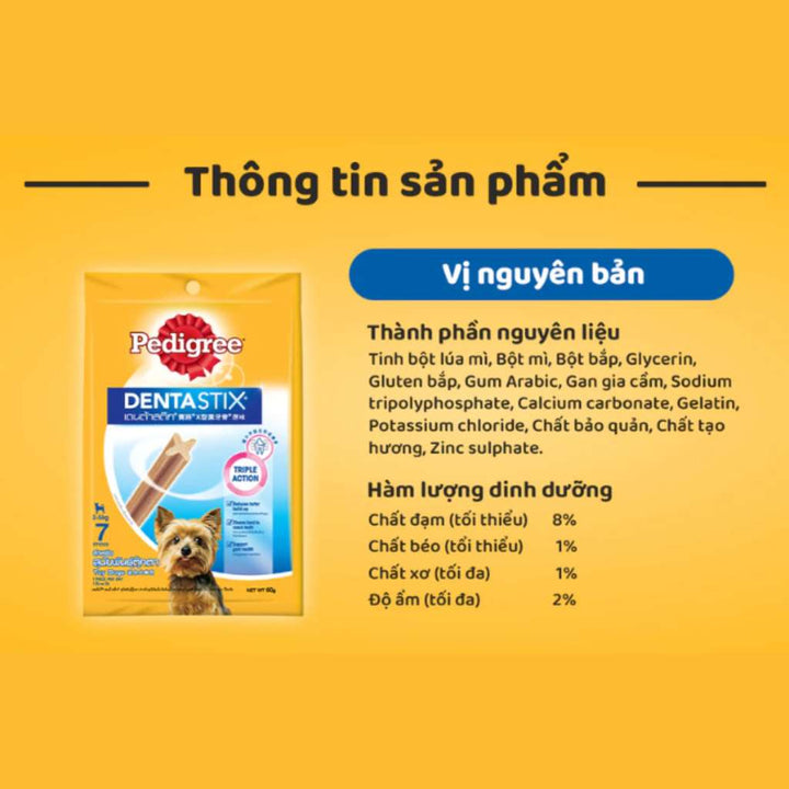 Bánh Xương Pedigree DentaStix Chó Trưởng Thành