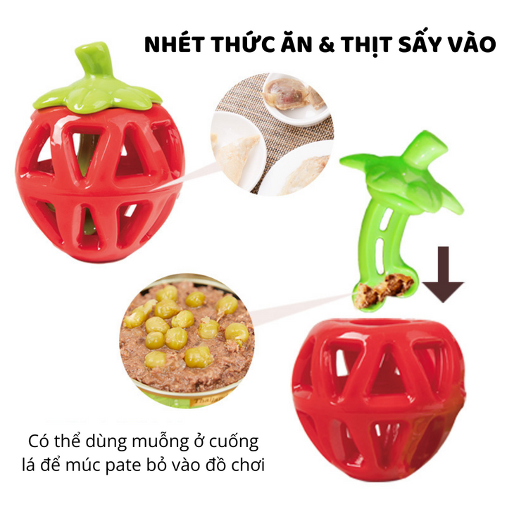 Đồ Chơi Fofos Rớt Thức Ăn Hình Trái Cây Chó