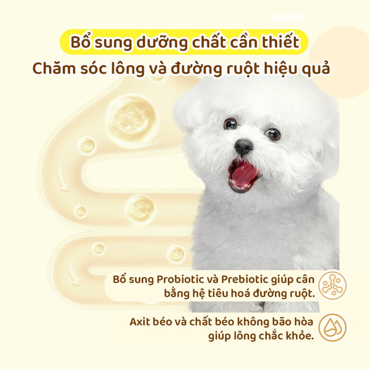 Pate Sốt Kem DoggyMan Cho Chó, Gói 70g, Có Mix Vị