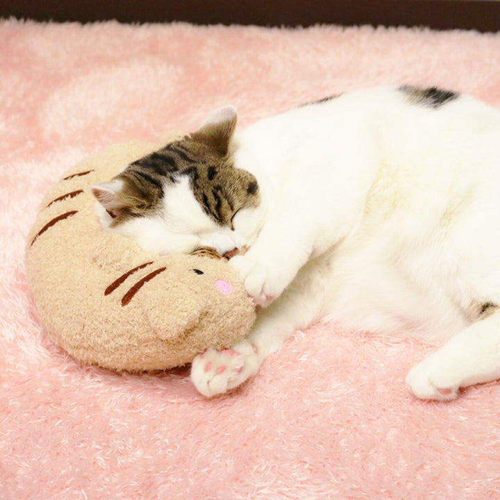 Gối Ôm Bằng Bông Hình Mèo CattyMan Cho Mèo, Mềm Mại & Dễ Thương