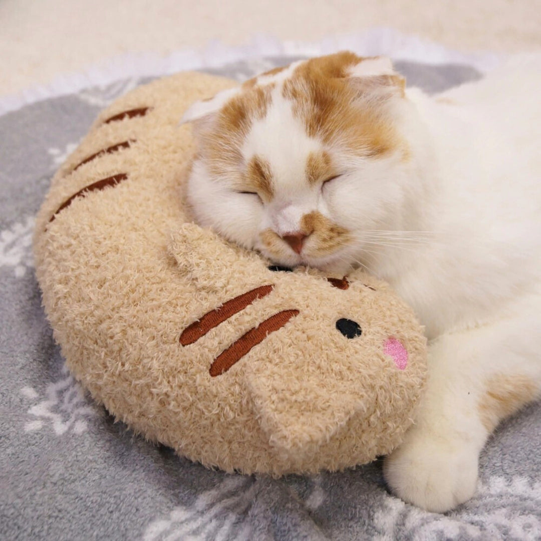 Gối Ôm Bằng Bông Hình Mèo CattyMan Cho Mèo, Mềm Mại & Dễ Thương