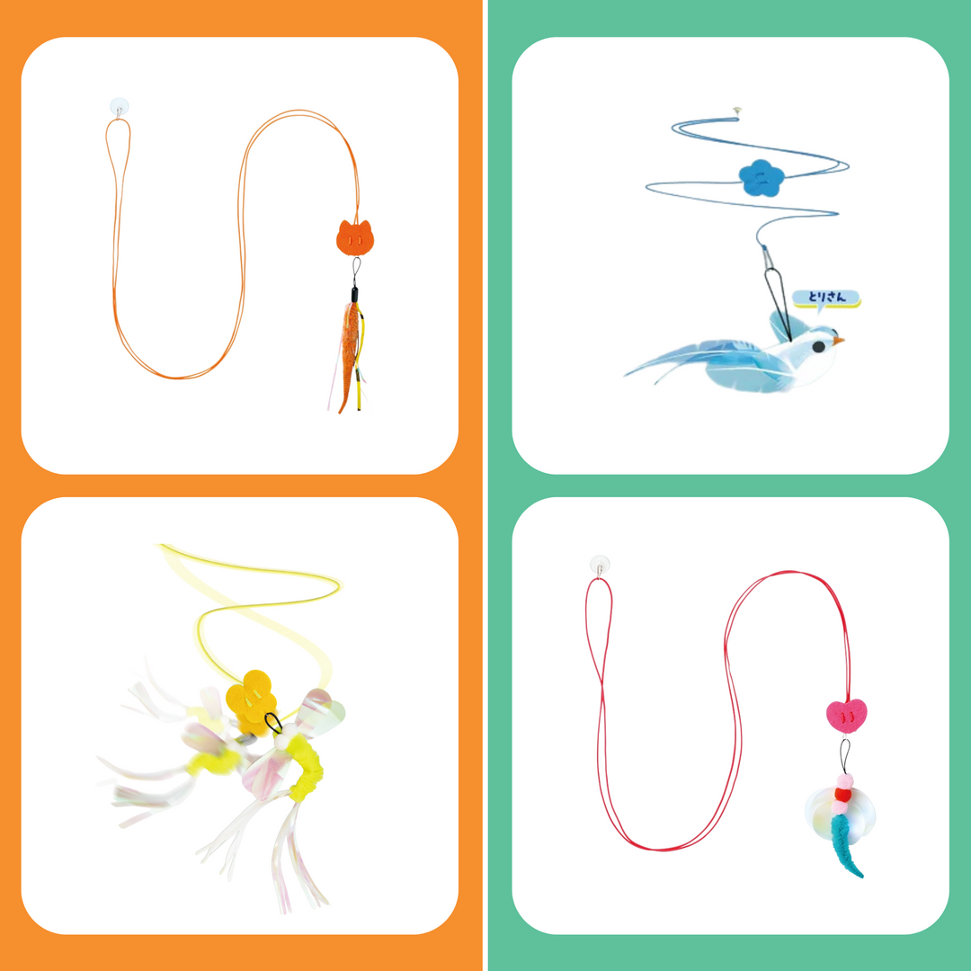 Đồ Chơi Lơ Lửng Vui Nhộn Hình Động Vật CattyMan Cho Mèo