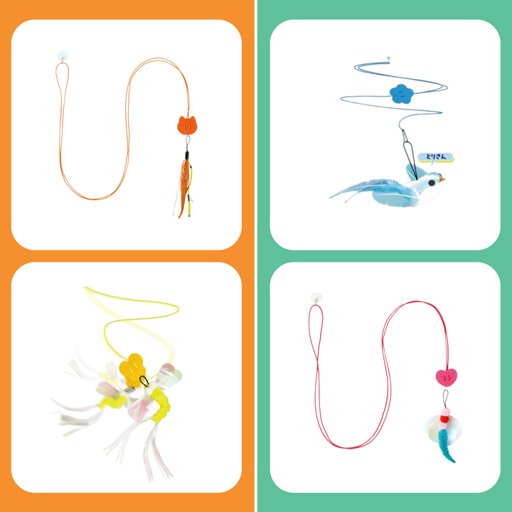 Đồ Chơi Lơ Lửng Vui Nhộn Hình Động Vật CattyMan Cho Mèo