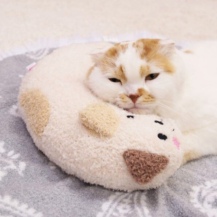 Gối Ôm Bằng Bông Hình Mèo CattyMan Cho Mèo, Mềm Mại & Dễ Thương