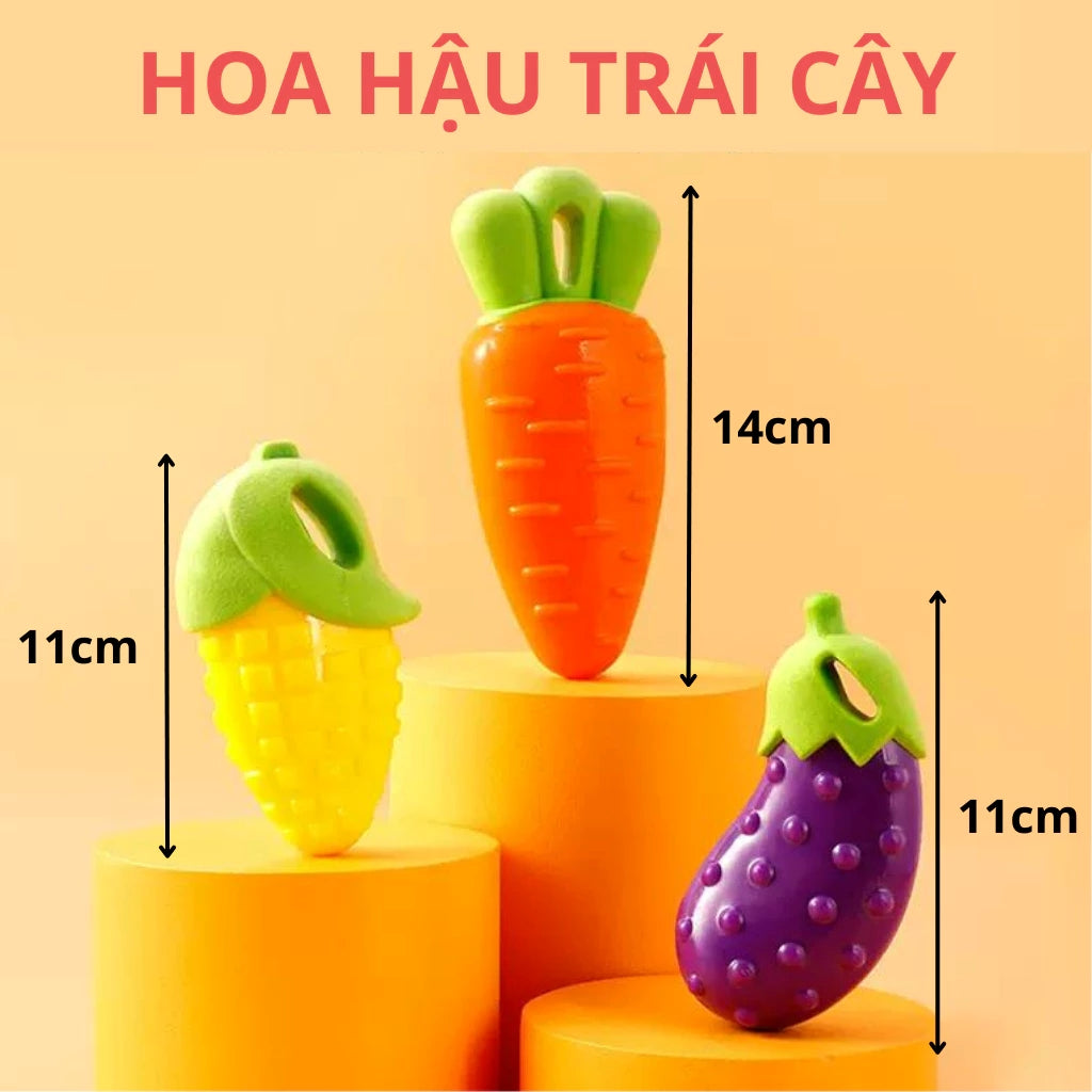 Đồ Chơi Fofos Nhai Gặm Hình Trái Cây Chó