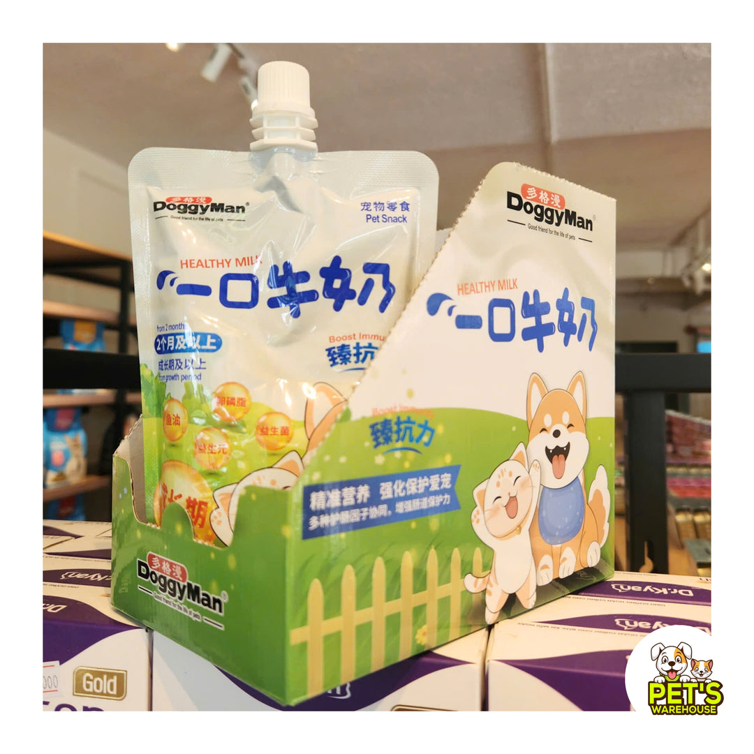 Sữa Dinh Dưỡng Nắp Vặn DoggyMan Cho Chó Mèo Trên 2 Tháng Tuổi, 200ml