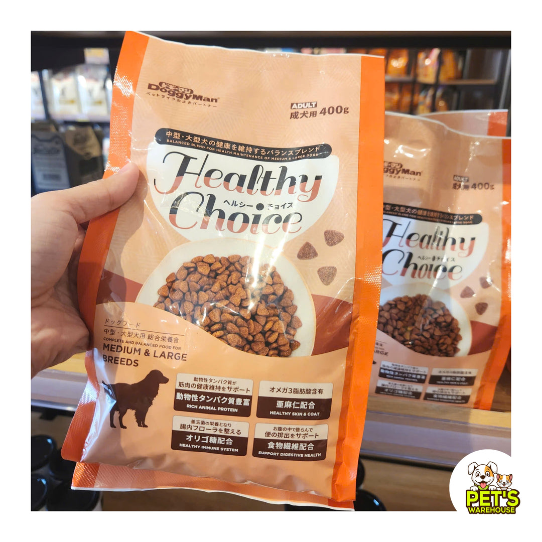 Hạt Healthy Choice DoggyMan Cho Chó, Túi 400G