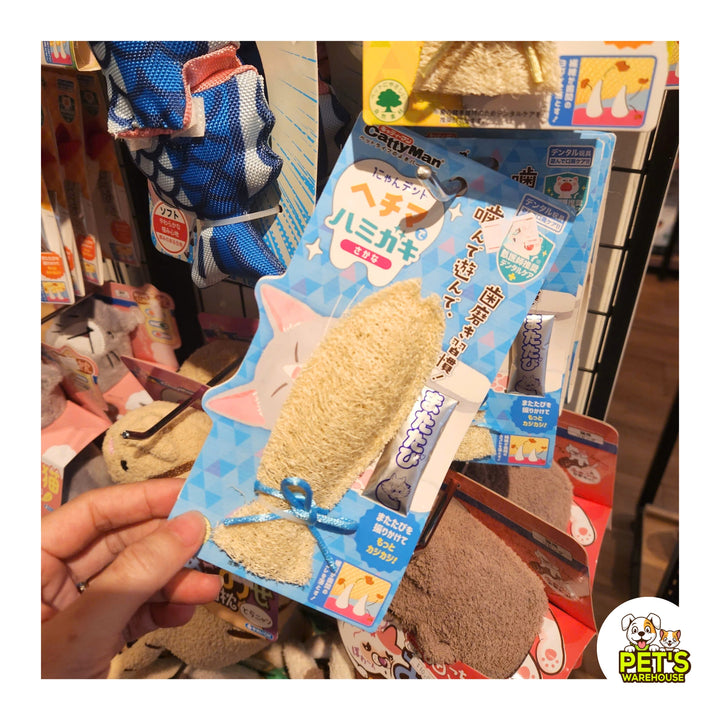 Đồ Chơi Xơ Mướp CattyMan Cho Mèo, Hình Cá & Hình Mặt Mèo