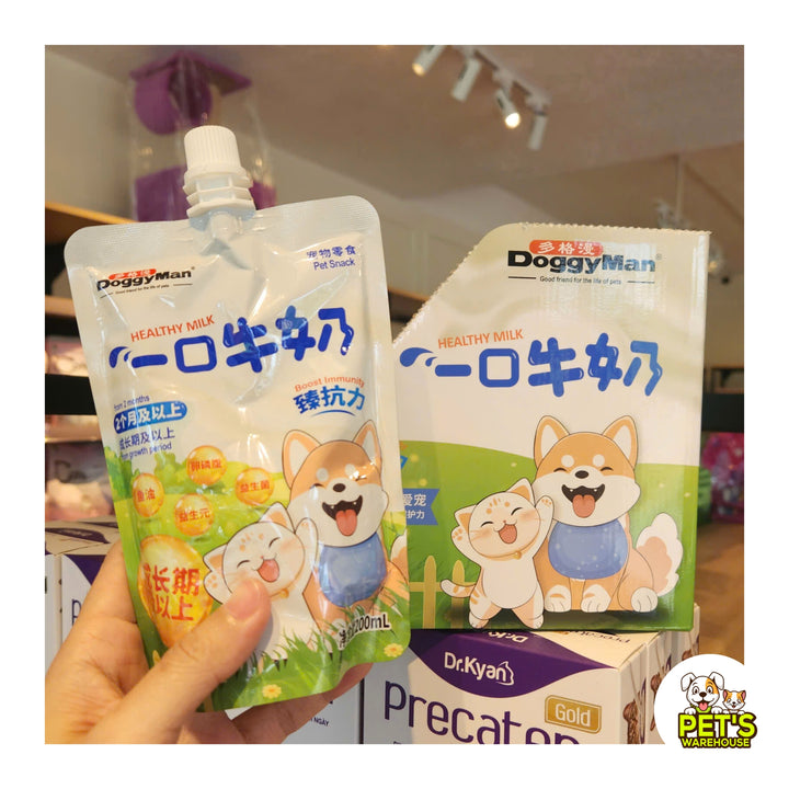 Sữa Dinh Dưỡng Nắp Vặn DoggyMan Cho Chó Mèo Trên 2 Tháng Tuổi, 200ml