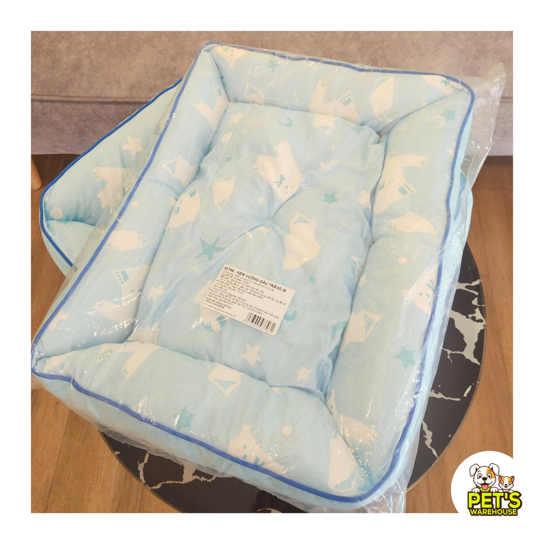 Nệm Vuông Vải Lạnh DoggyMan Cho Chó Mèo