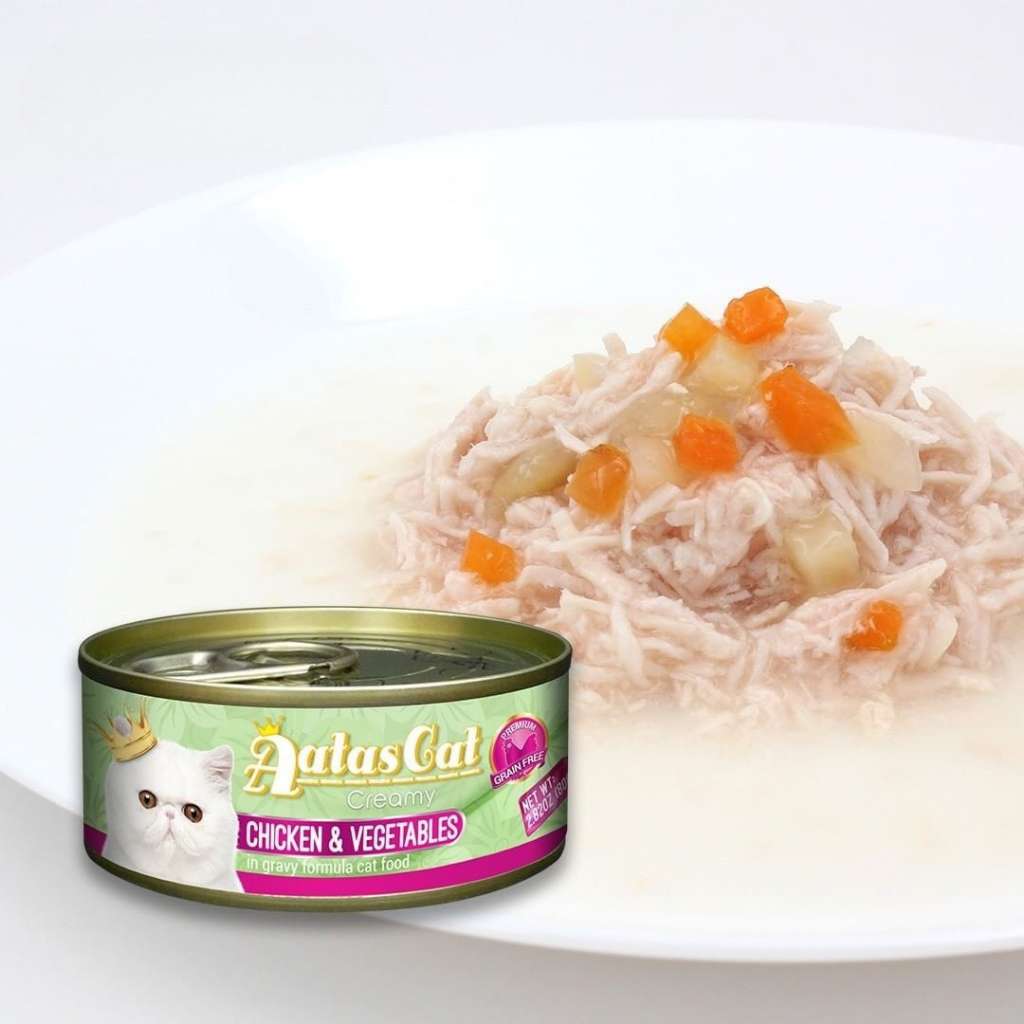 Pate Aatas cho mèo mọi lứa tuổi, lon 80g | Pet's Warehouse