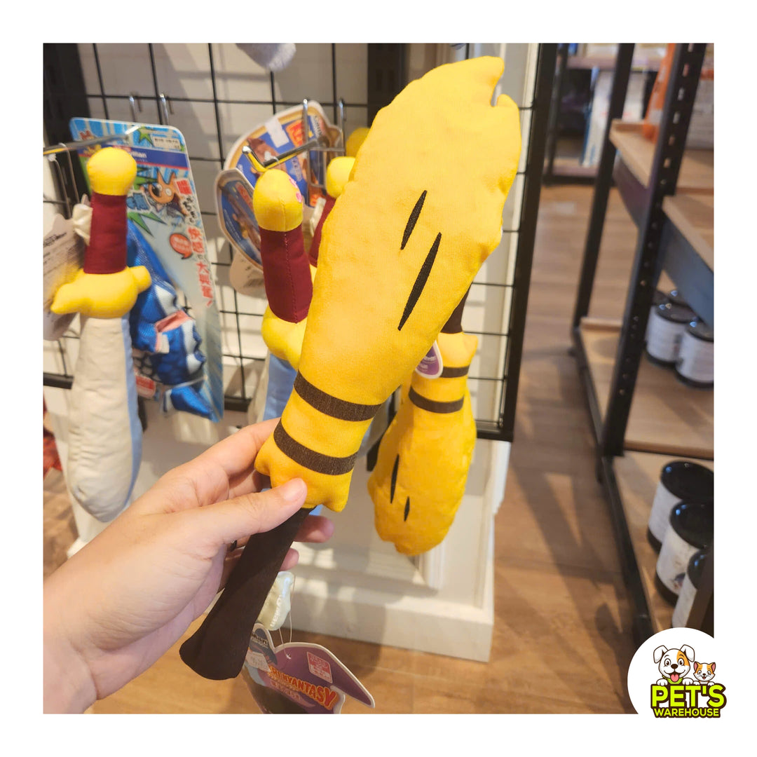 Gối Ôm CattyMan Cho Mèo, Hình Cây Chổi & Cây Kiếm