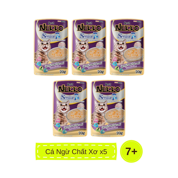 Pate mèo trưởng thành Nekko, Thái Lan, gói 70g | Pet's Warehouse