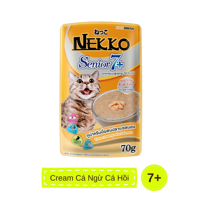 Pate mèo trưởng thành Nekko, Thái Lan, gói 70g | Pet's Warehouse