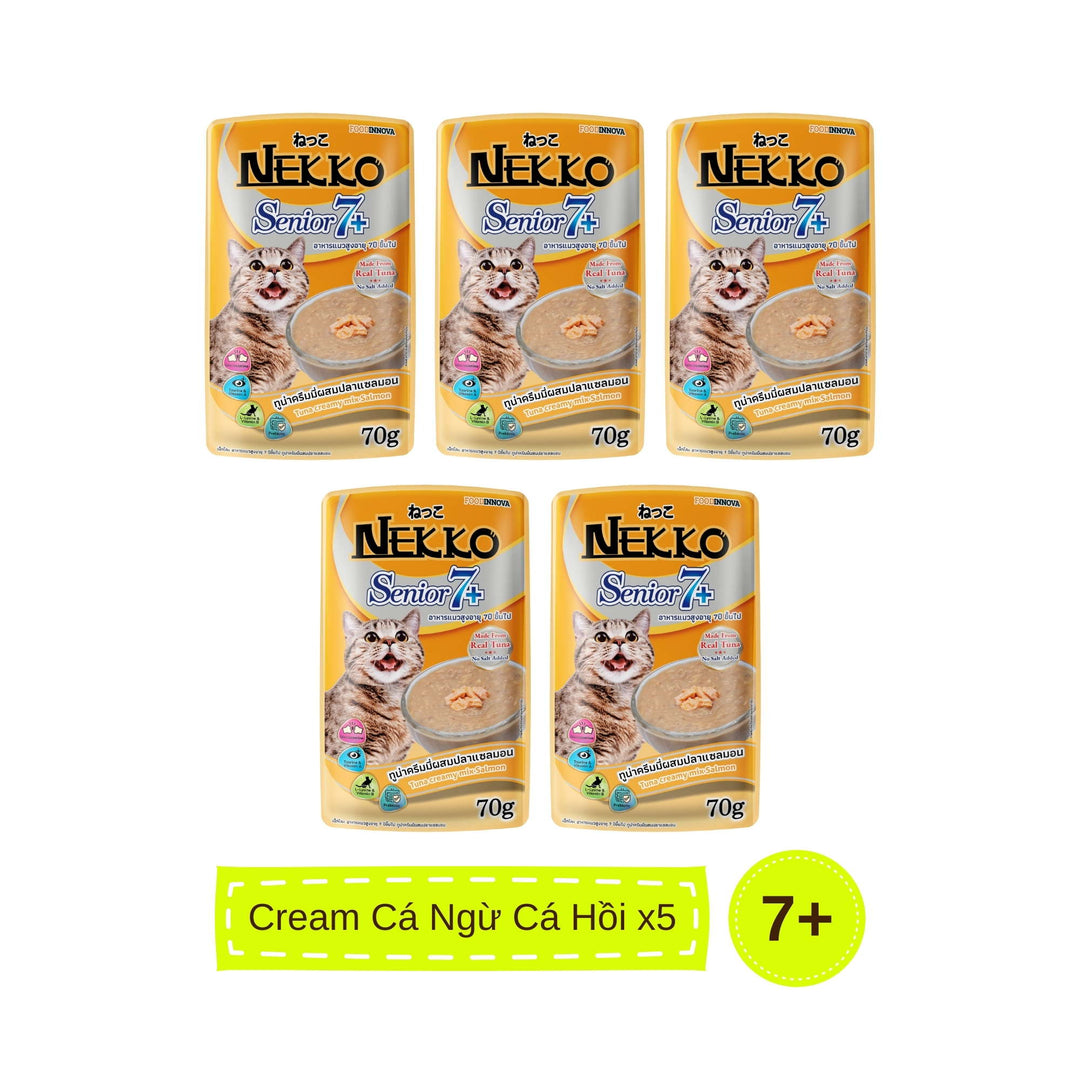 Pate mèo trưởng thành Nekko, Thái Lan, gói 70g | Pet's Warehouse