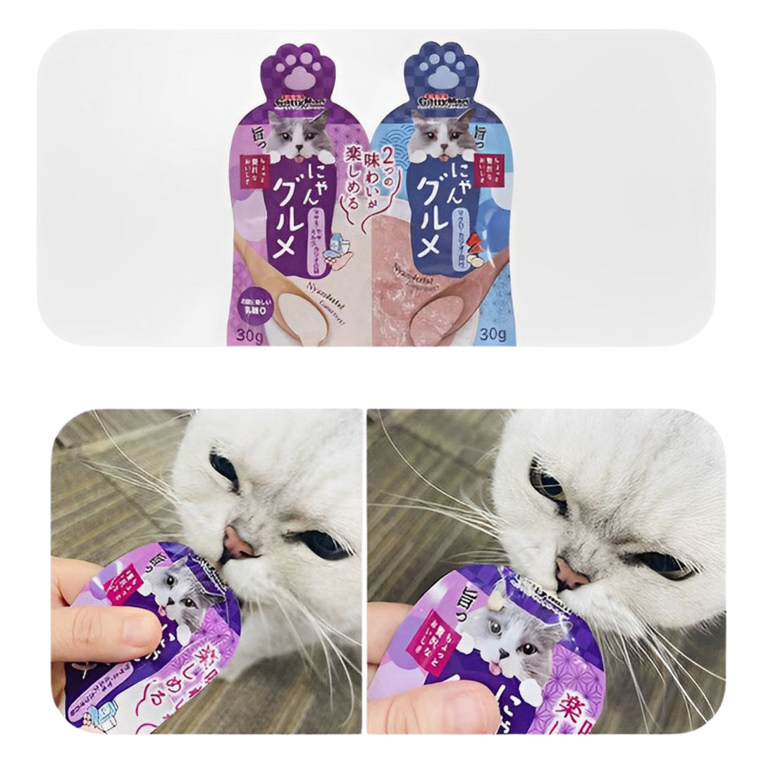 Súp Thưởng Đôi Mix Vị CattyMan Cho Mèo, 60g