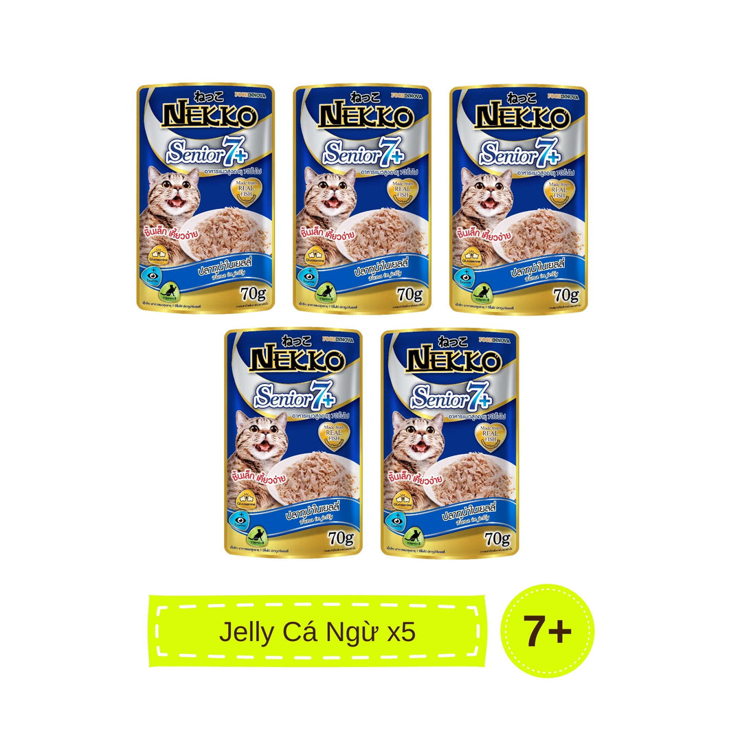 Pate mèo trưởng thành Nekko, Thái Lan, gói 70g | Pet's Warehouse