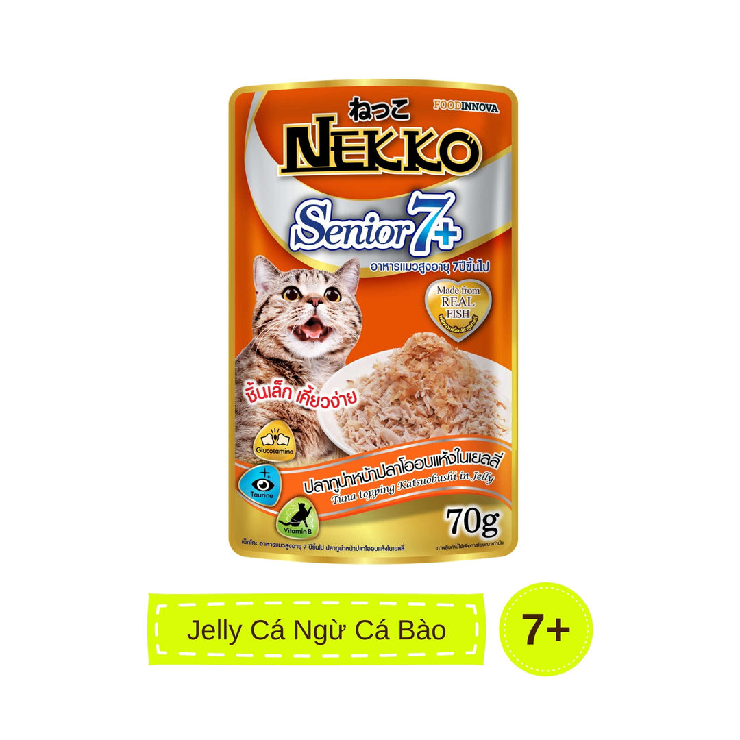 Pate mèo trưởng thành Nekko, Thái Lan, gói 70g | Pet's Warehouse