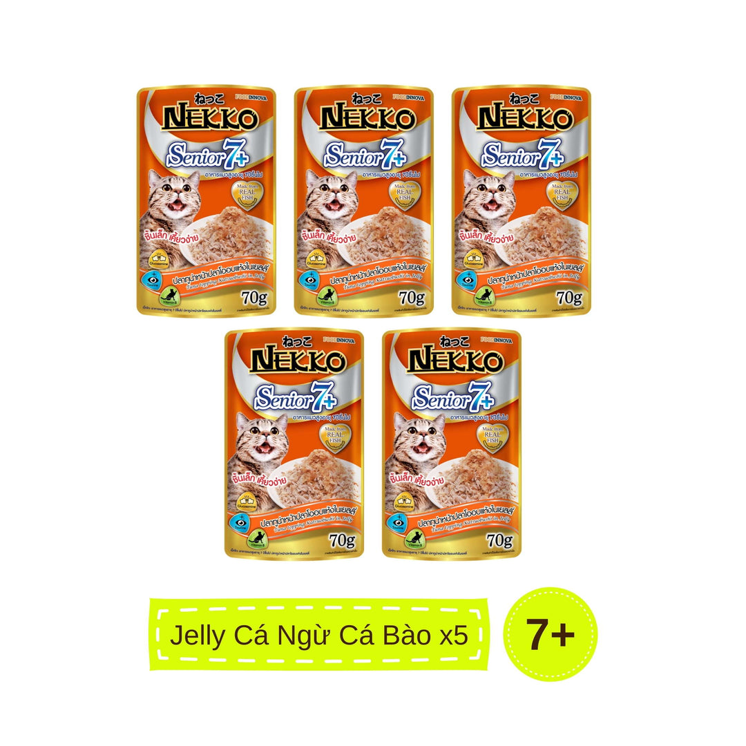 Pate mèo trưởng thành Nekko, Thái Lan, gói 70g | Pet's Warehouse