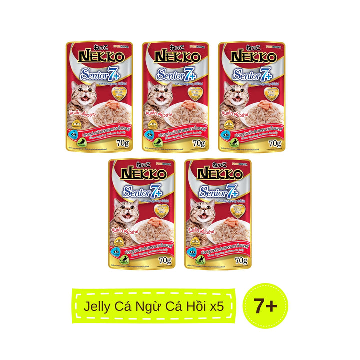 Pate mèo trưởng thành Nekko, Thái Lan, gói 70g | Pet's Warehouse