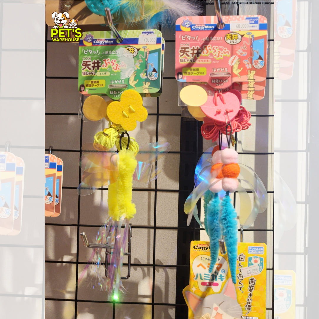 Đồ Chơi Lơ Lửng Vui Nhộn Hình Động Vật CattyMan Cho Mèo