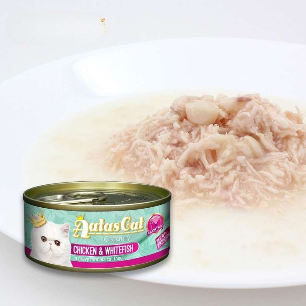 Pate Aatas cho mèo mọi lứa tuổi, lon 80g | Pet's Warehouse