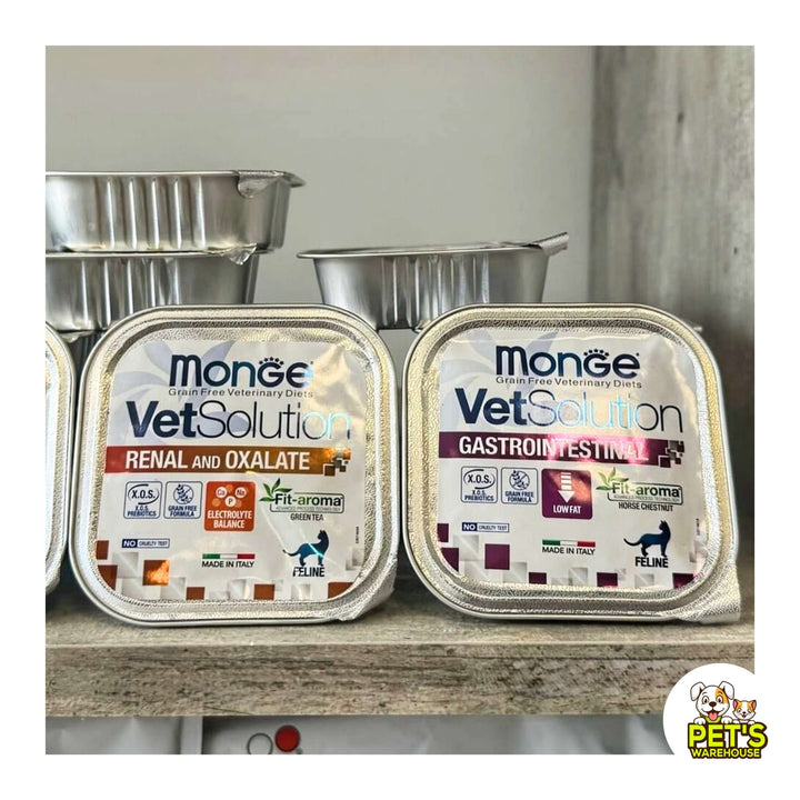 Pate Mèo Monge Vet Solution Hỗ Trợ Chăm Sóc Sức Khỏe, Hộp 100g