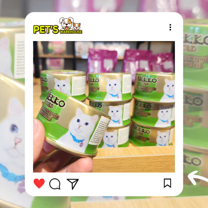 Pate Nekko Gold cho mèo trưởng thành, Thái Lan, lon 85g | Pet's Warehouse