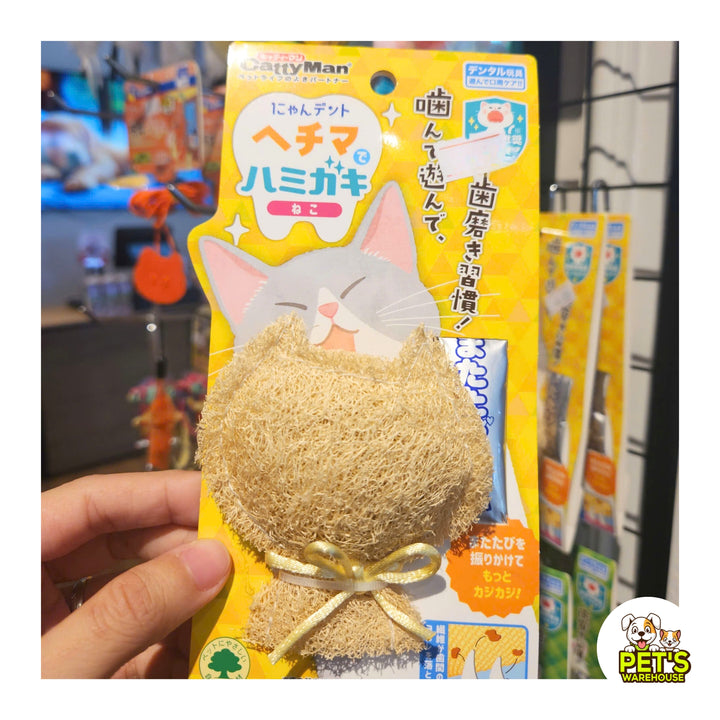 Đồ Chơi Xơ Mướp CattyMan Cho Mèo, Hình Cá & Hình Mặt Mèo