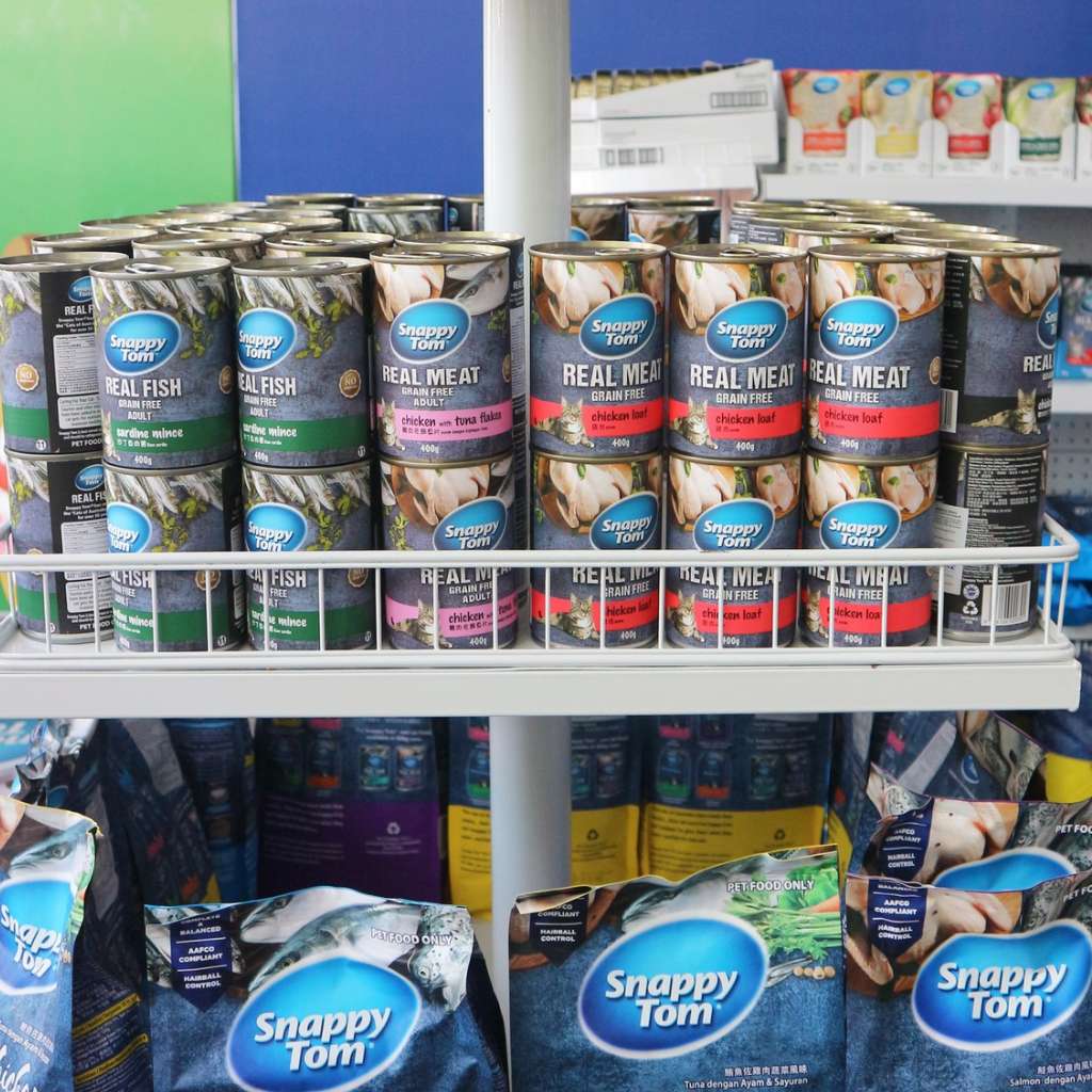 Pate Snappy Tom Real Fish Mèo Lon 400G