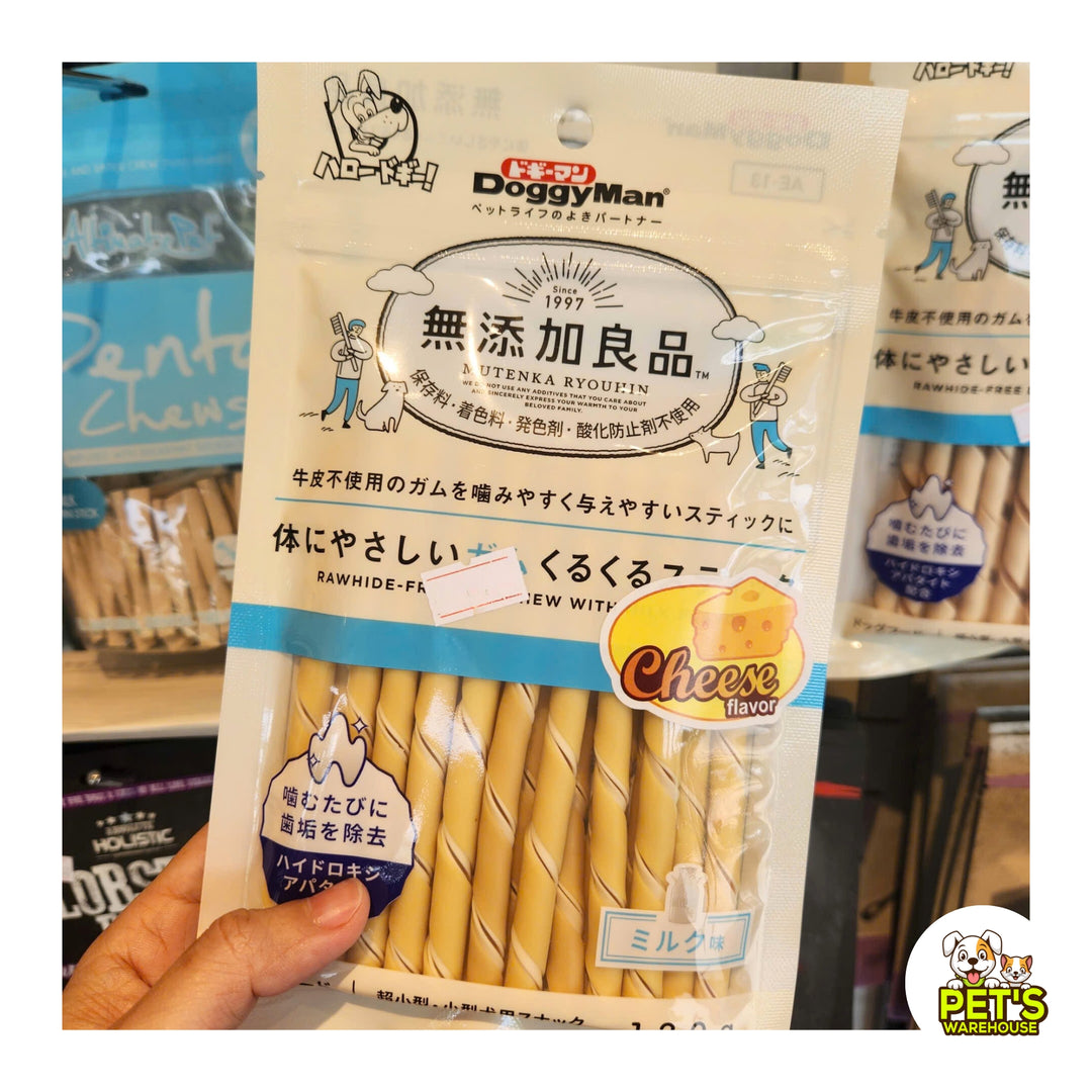 Que Gặm DoggyMan Cho Chó, Gói 120g, Nhiều Hương