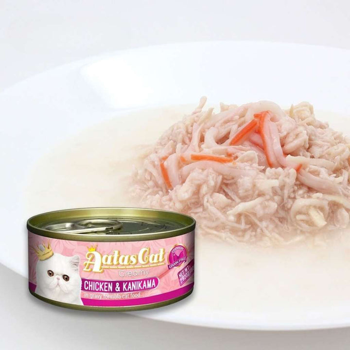 Pate Aatas cho mèo mọi lứa tuổi, lon 80g | Pet's Warehouse
