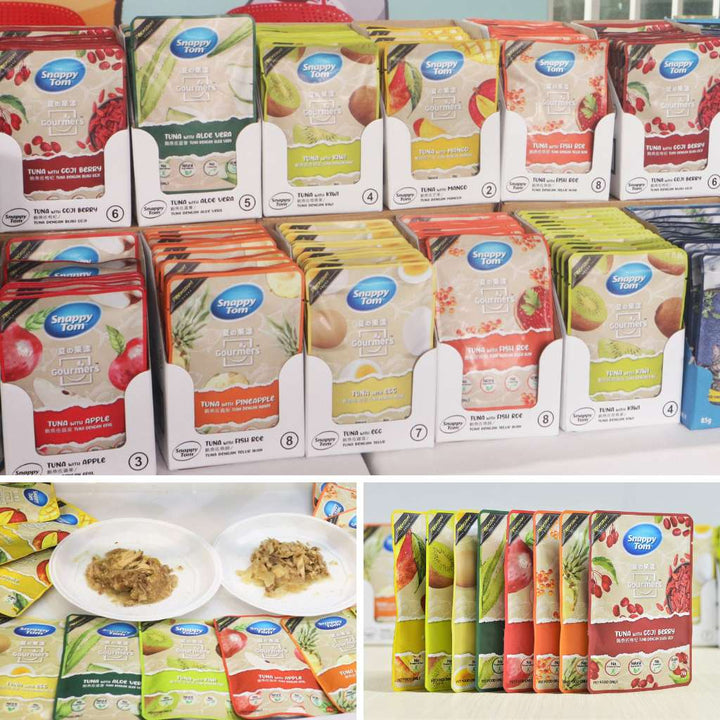 Pate Snappy Tom Trái Cây Mèo Gói 70G