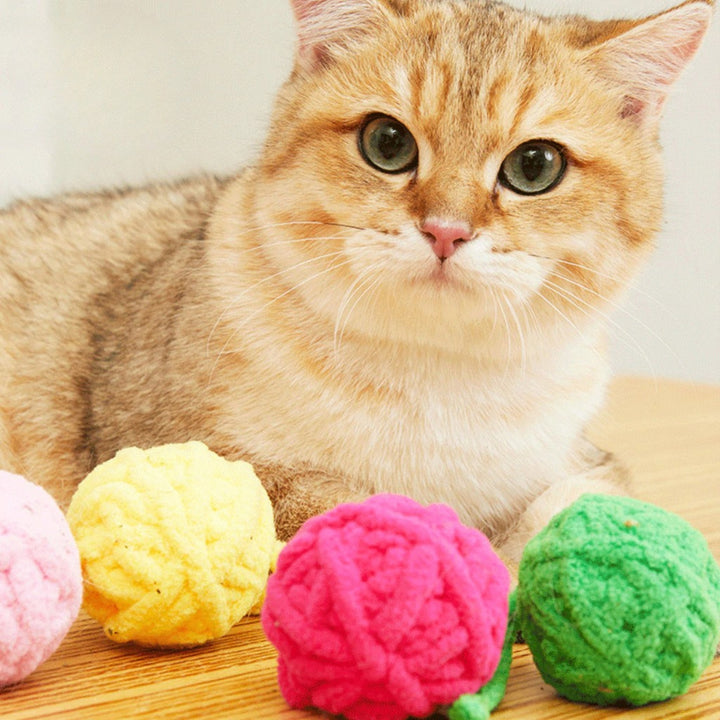 Đồ Chơi Fofos Banh Tròn Nhiều Hình Cho Mèo