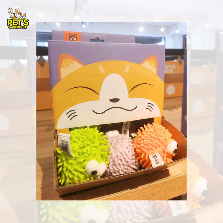 Đồ Chơi Fofos Banh Tròn Nhiều Hình Cho Mèo